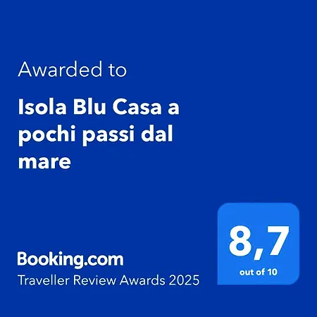 Isola Blu Casa A Pochi Passi Dal Mare Apartment Isola delle Femmine